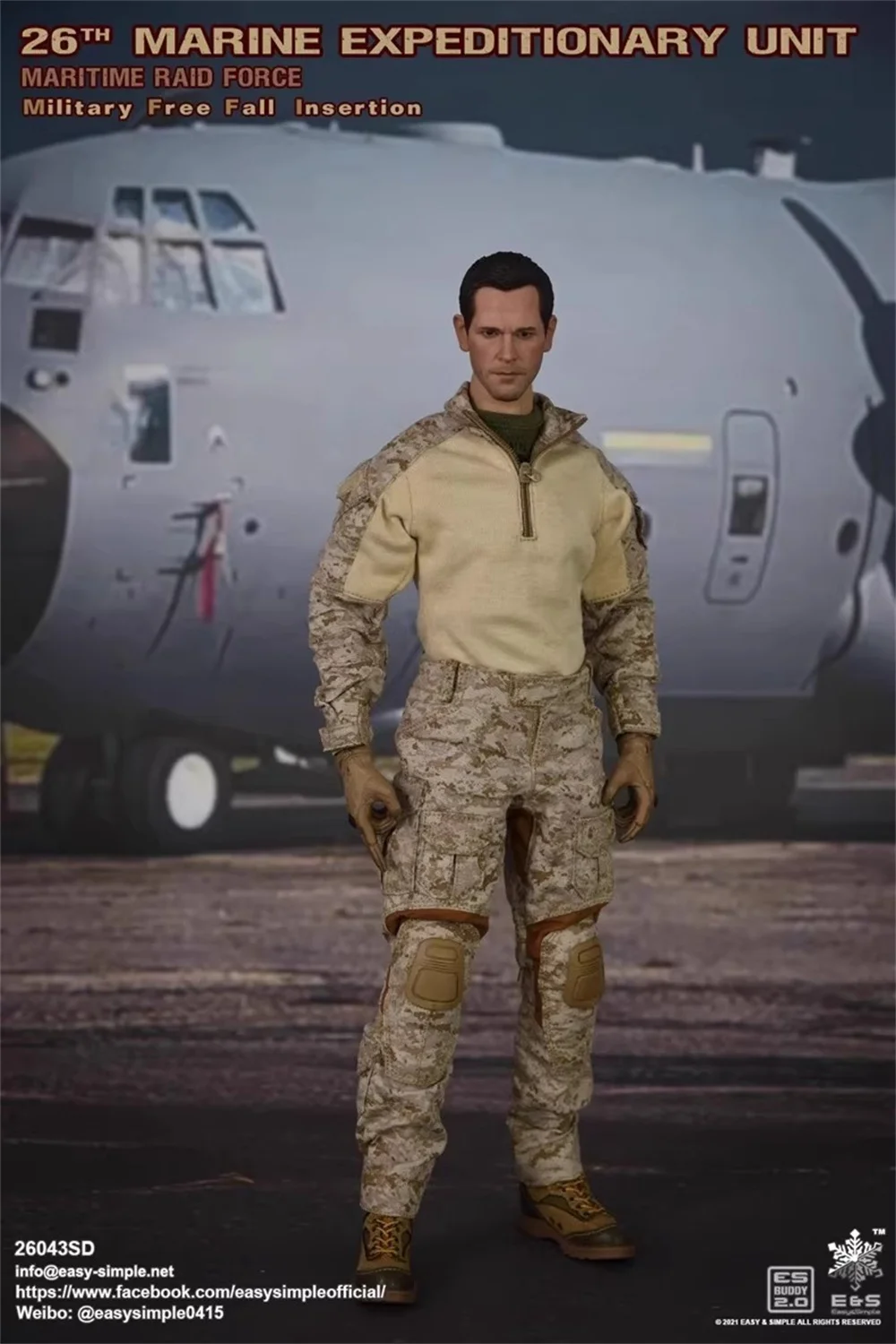 1/6 EASY&SIMPLE ES 26043SD 26043SW US. Soldier Doll Figure Full Set Toys Model About 12\