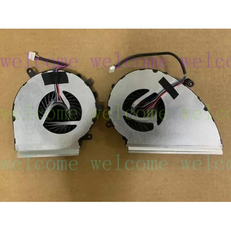 زوج واحد لـ PAAD06015SL N402 N404 GE72VR GP72VR وحدة المعالجة المركزية + مروحة تبريد Gpu (مروحتان)