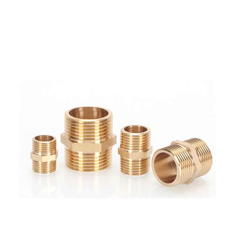 Brass Tube Fitting Quick Fit Adapter Male Thread 1/8\