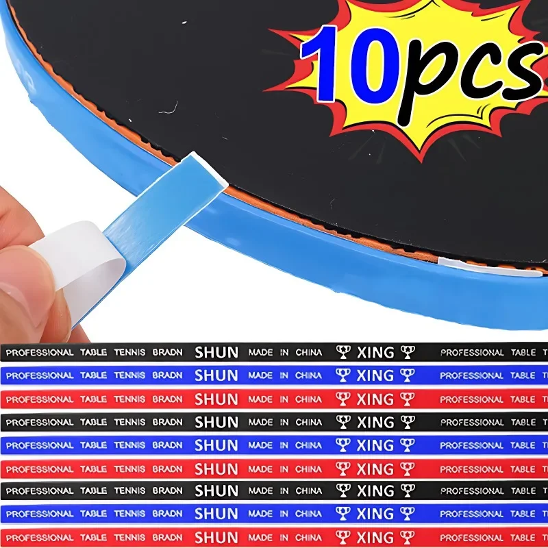 2/10Pcs Professional Ping Pong Bat Protective Side Tape Table Tennis Racket Edge Tape Accessories Protector Accessories 45*1cm