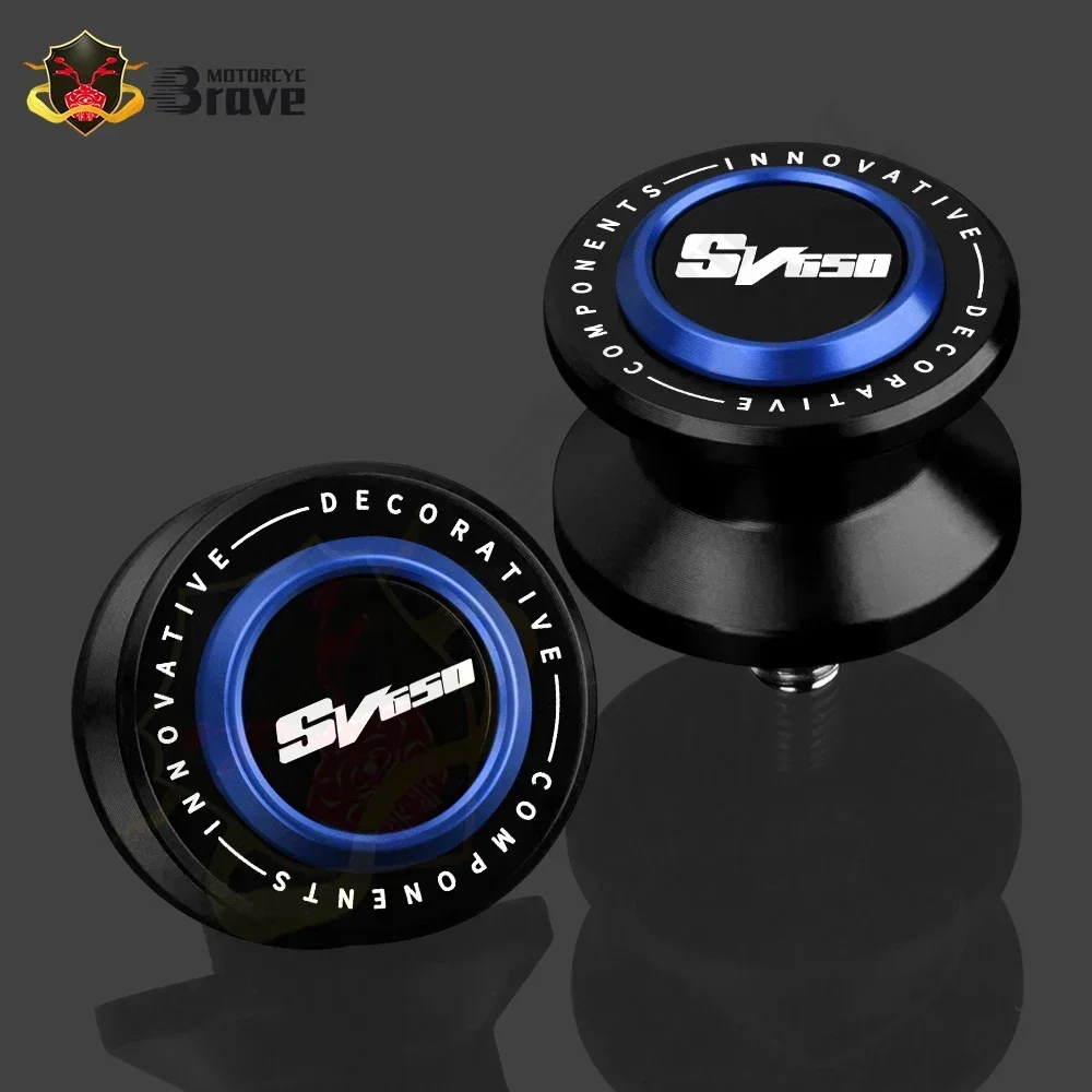 لسوزوكي SV650 SV1000 SV 650 SV 1000 SV 650 1000 دراجة نارية M8 سوينغ الذراع بكرات حامل مسامير Swingarm بكرة المنزلق المسمار 8 مللي متر