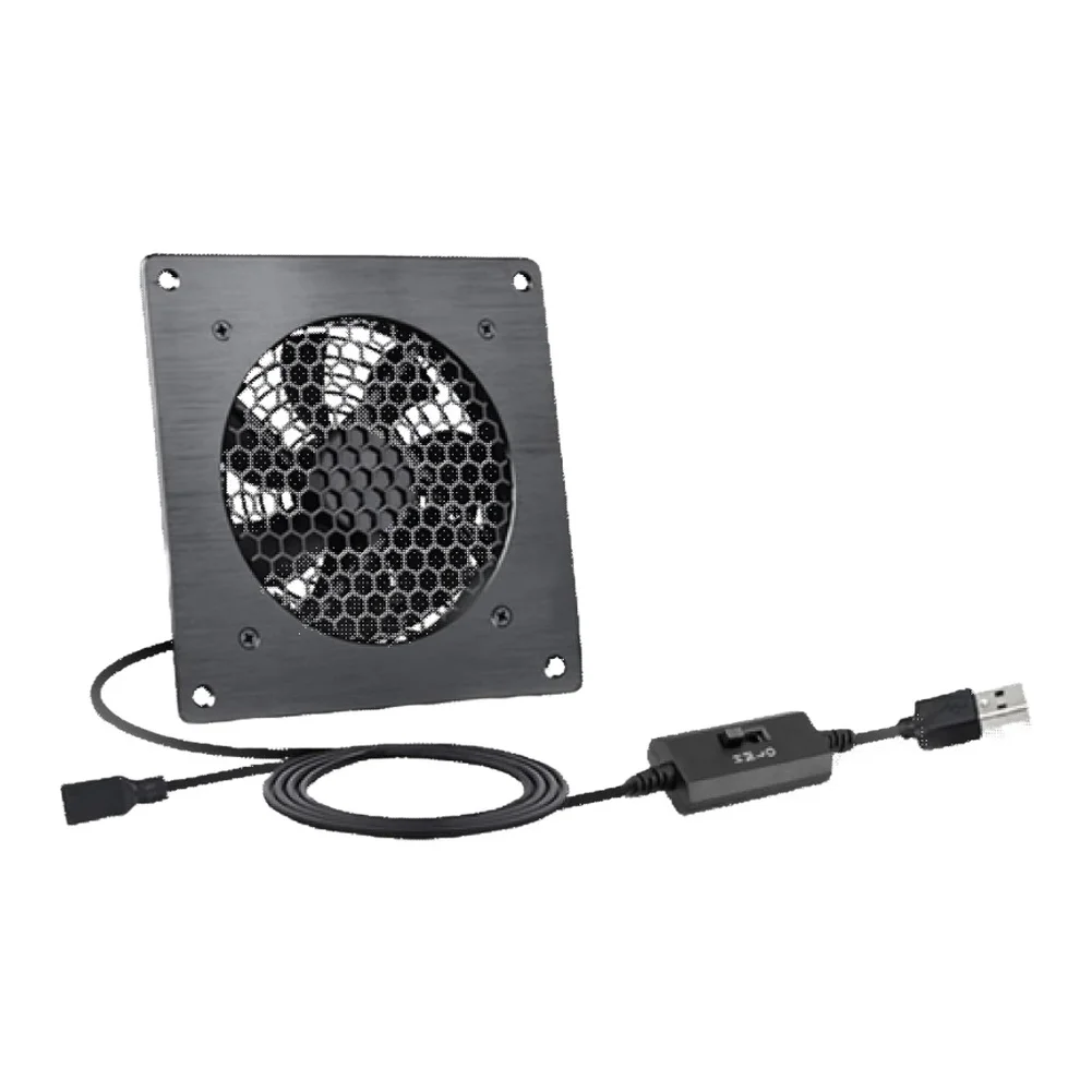 Adjustable Cabinet Fan With 120mm USB Kit For Efficient Cooling System Temperature Control Multiple Speeds Power Tools Parts