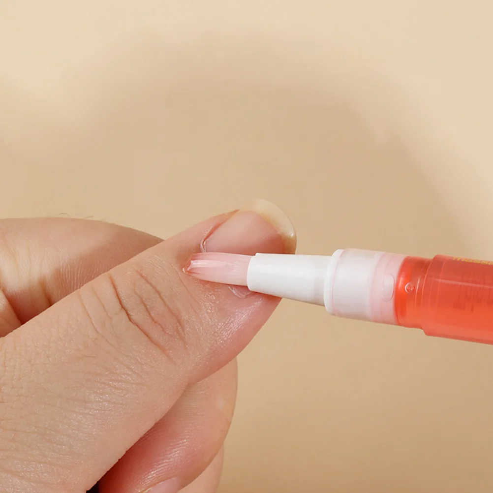 

6Pcs Nail Cuticle Pen Softener for Damaged Nails Professional Nail Repair Pen Easy to Use on The Go Perfect for Home Salon