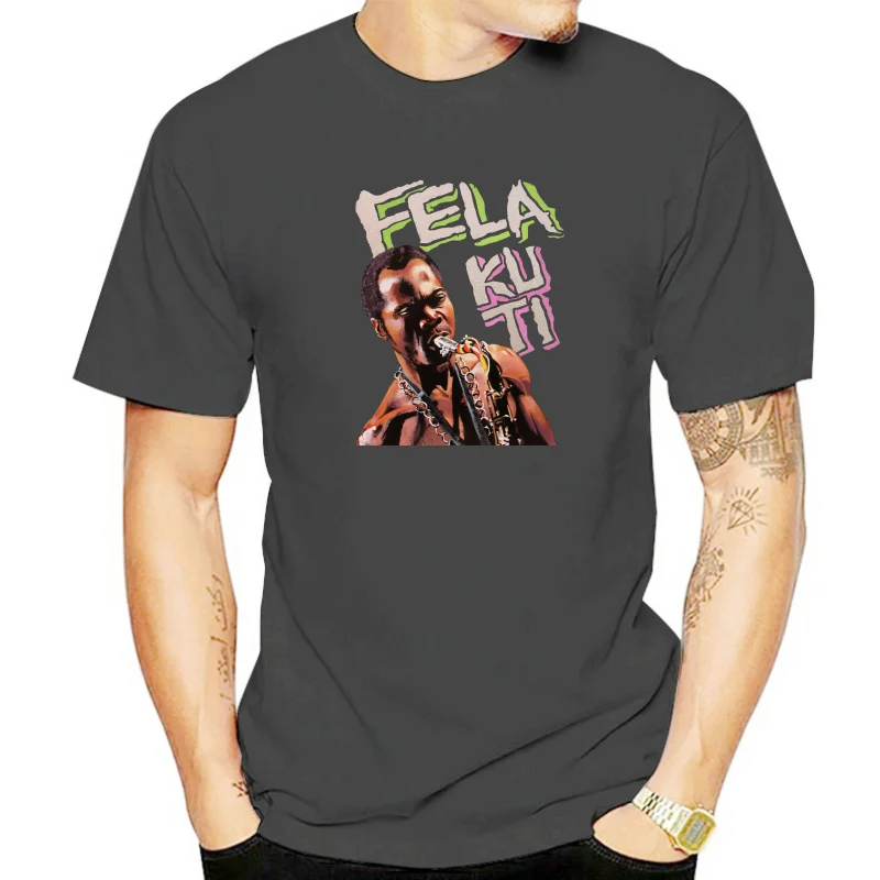 Vintage Rare Fela Kuti Water No Get Enemy Music Tshirt Size S M L Xl 2Xl Hot Summer Casual Tee Shirt