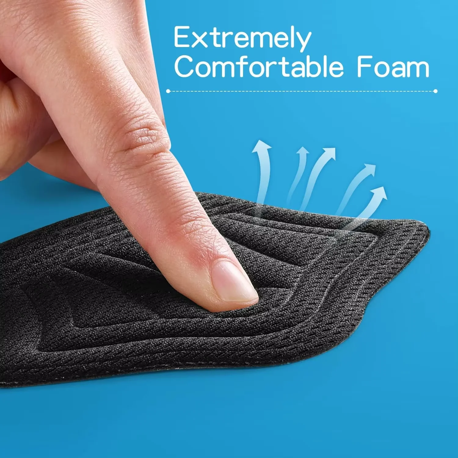 1/3/5Pairs Insoles For Shoes Patch Heel Pads Sport Winter Shoes Pads Back Sticker Adjustable Patches for Sneakers Cushion Insert view 4