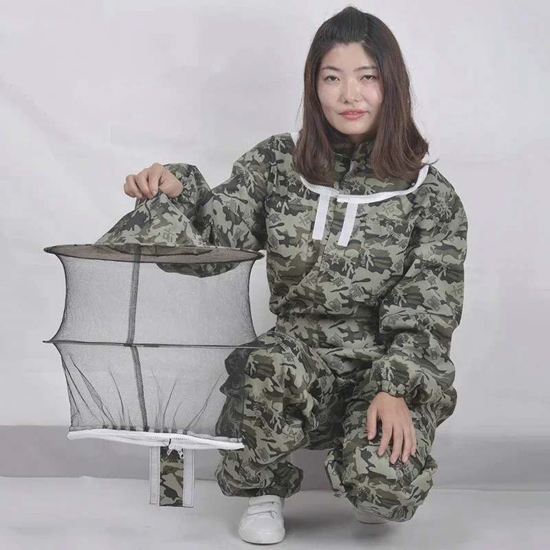 Anti-bee Clothes Beekeeping Protective Clothing Camouflage Professional Beekeeper Protection Equipment view 3