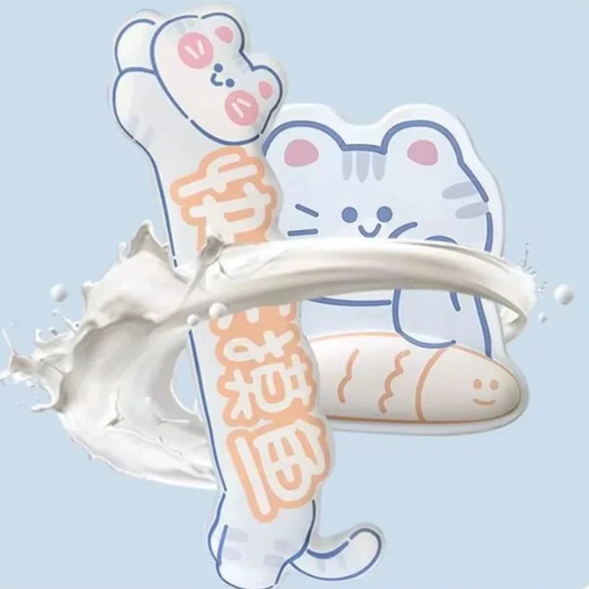 Ergonomic Cat&Fish Mouse Pad Non-Slip Wrist Rest Cartoon Cat Keyboard Pad Soft Cute Anti-skid Mouse Pad Office Workers