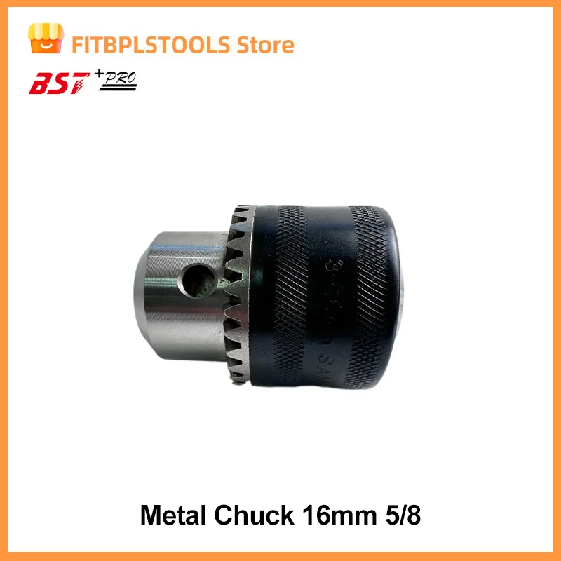 16mm Drill Chuck & Drill Chuck Adapter Convert Impact Wrench Into Electric Drill - 1/2\