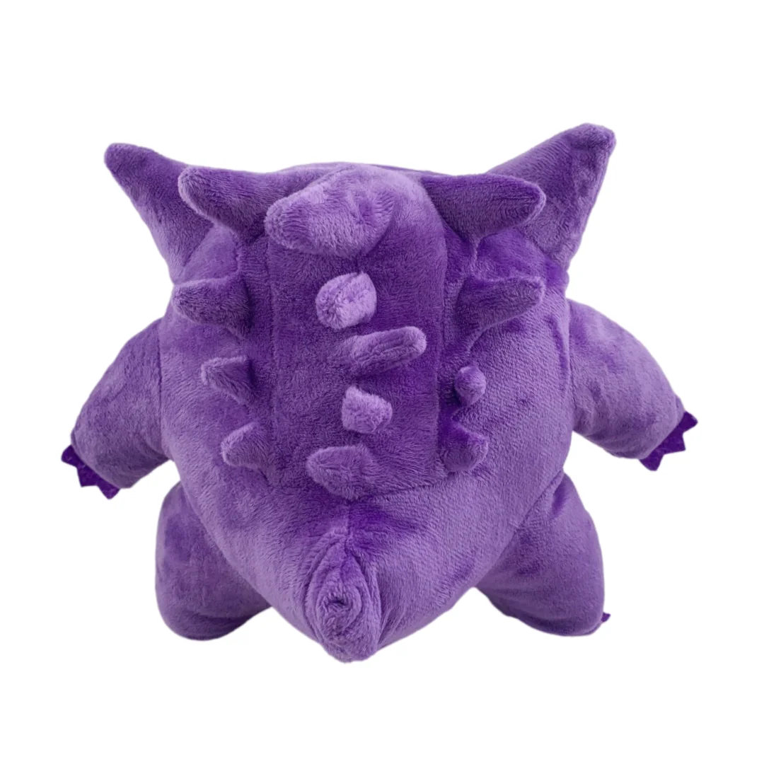 22cm Mega Gengar Standing Plush Doll Anime Pocket Monster Soft Peluche Collectible Ornament For Pokémon Fans Kids Birthday Gift