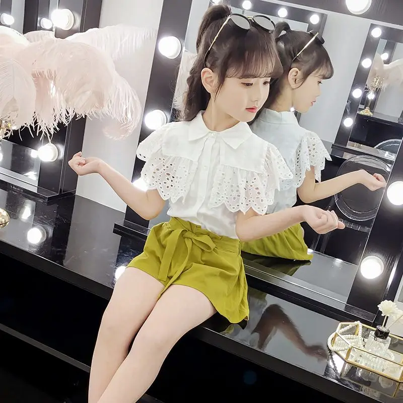 أطقم ملابس صيفية للأطفال للفتيات طقم ملابس أطفال بحروف عصرية للفتيات الصغيرات ملابس تنكرية للفتيات 2025 #4