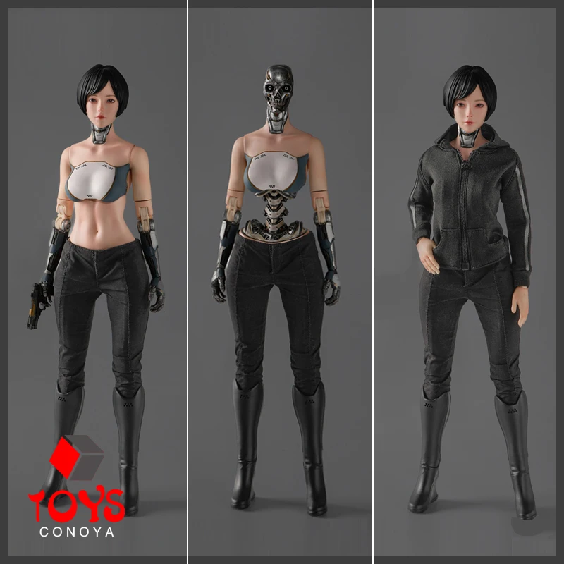 【2025 Q1】True1Toys FT0830 1/6 Android Ala Semi-mechanical Action Figure 12'' Female Soldier Full Set Collectible Model Toy