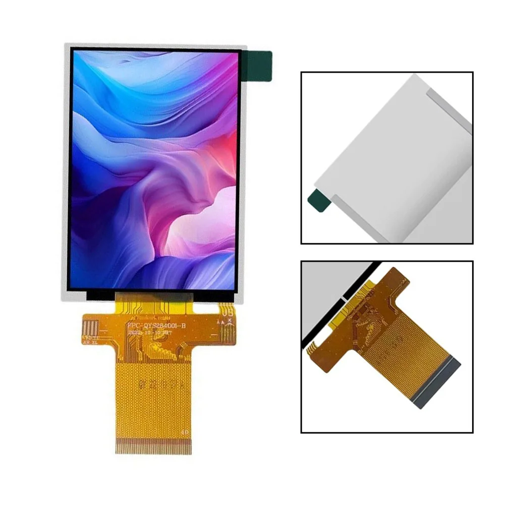 2.8Inch TFT LCD Screen High-Definition 240x320 Resolution TFT Full-color Display Microcontroller Unit 16-bit/SPI High-definition