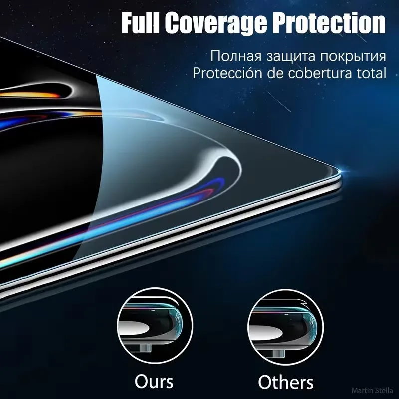 2PCS Screen Protector Tempered Glass For iPad Pro 13 11 M5 M4 12.9 A16 10 9 10th 9th Generation Air 5 4 3 M3 M2 Mini 7 6