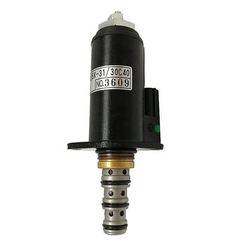 

SK200-3 SK220-3 KDRDE5K-31-30C40-101 Solenoid Valve YN35V00019F1 For Kobelco Excavator Spare Parts