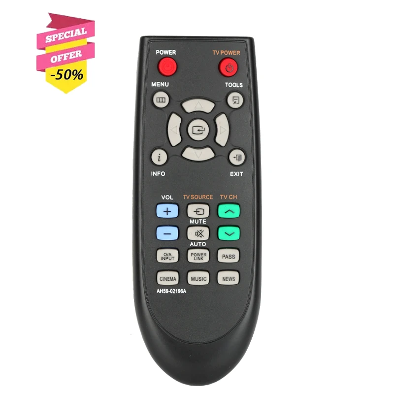 AH59-02196A pilot do systemu Samsung Soundbar HT-SB1 HT-WS1 HT-SB1R HT-SB1G HT-WS1G HT-WS1R HT-SB1GXEF HT-SB1R/XEF