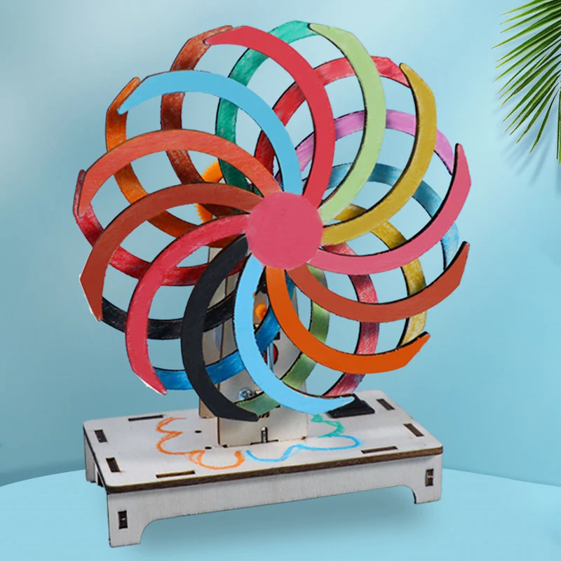 ~DIY Science Experiment Kit & Education Model Toy Physics Science Toys DIY Handmade Magic Window For Children Gift Toy Project