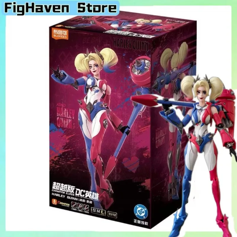 

In Stock Authentic Blokees Mecha Girl Assembled Model Kit Articulated Collectible Figure Toy Hobby Fans holiday Gift