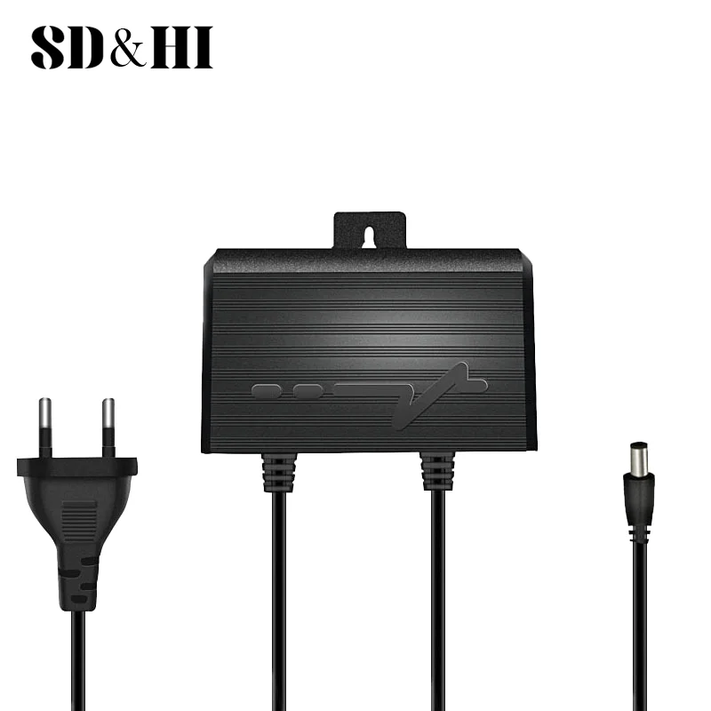 Power Supply 12V 2A CCTV Camera Power Adapter Waterproof EU US Plug Adapter 2.1 X 5.5mm For Monitor CCTV Camera Charger