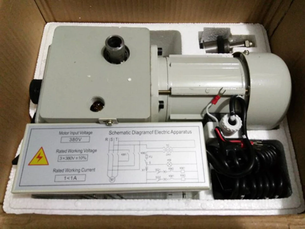 YQXJ-186 copper gear hanging plate motor YQXJ-5 milling machine tool walker mechanical transmission feeder