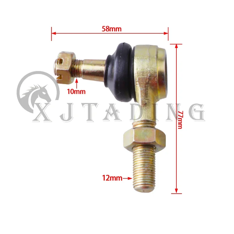 Końcówka drążka M10-M12 ATV przegub kulowy dla Yamaha Raptor 700 2008-2022 700R 2011-22 YFZ450R 2009-2022 YFZ450 2008-2017 YFZ450X