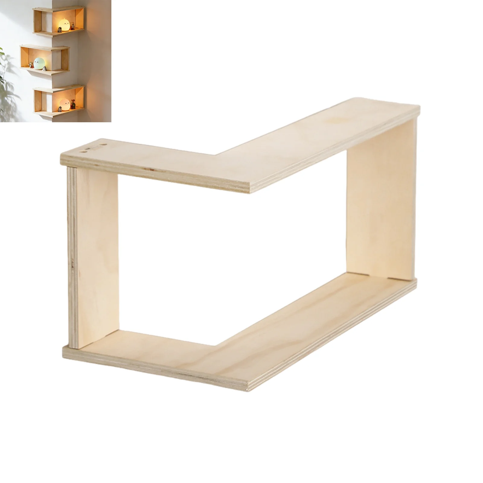 

Двухуровневая полка для растений, оригинальный дизайн, экономия пространства, настенный декор, органайзер, подходит для гостиной, дома, балкона.