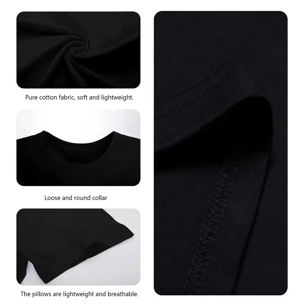 Mens Fun Pattern T Shirt Beware Of You Salt Design 200G Heavy Crew Neck T Shirt Suitable For Fitness Hiking And Outdoor Sports Breathable Stretch Fabric Machine Washable view 3