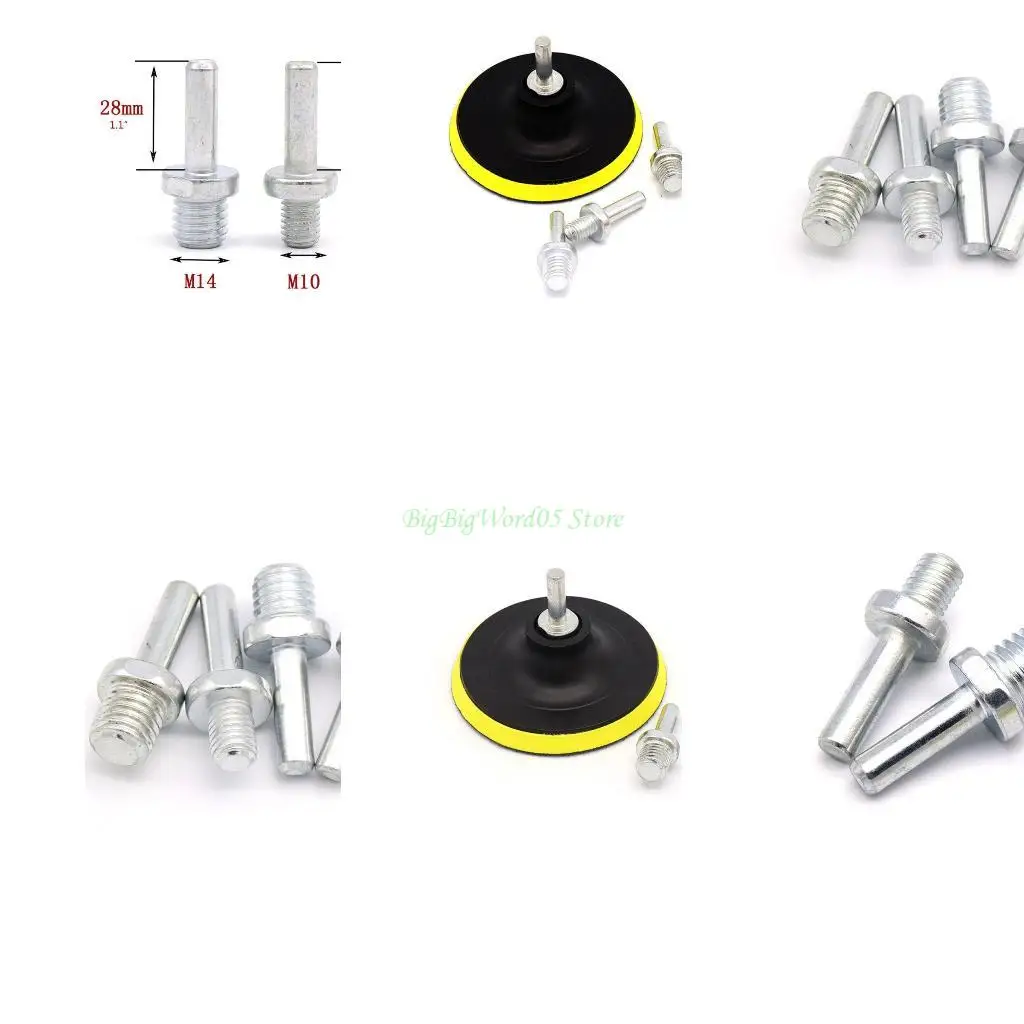 

24TE Connecting Rod Drill Connecting Rod Adapter Connecting Rod High Hardness Connection Rod for Car Polish