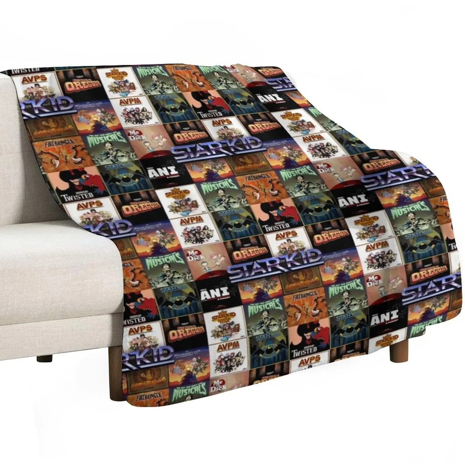 Starkid Musicals Throw Blanket Thermals For Travel Winter beds decorative Summer for winter Extra Large Throw Blankets