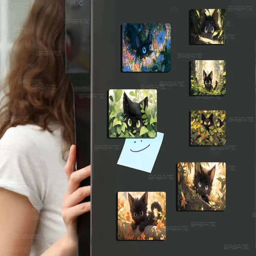 Cute cat Pattern Refrigerator Magnets Personalized Photo Refrigerator Magnets High-end Refrigerator Photo Magnets