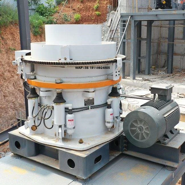 15~50 T/H CS Cone Crusher Secondary Crushing Hydraulic Cone Crusher With Nitrogen Accumulator