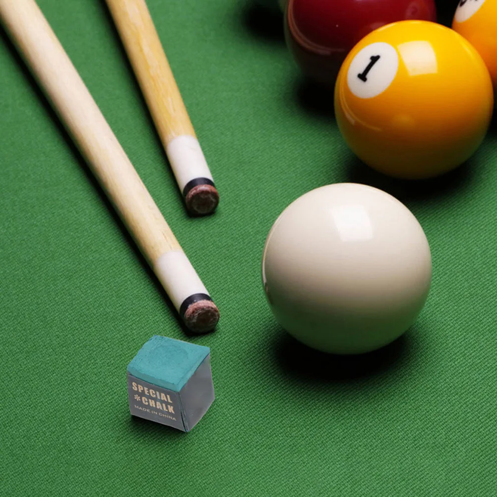 

24 Pcs Pool Cue Chalk Cubes Billiard Table Accessories Smooth Coating Precision Shot Tournament Reliable Friction