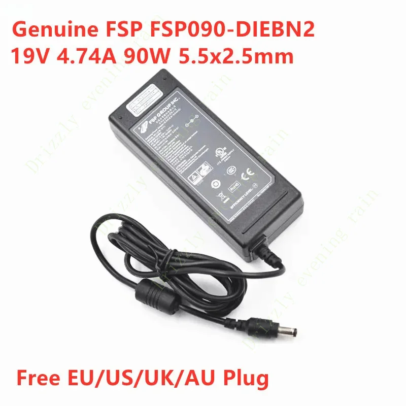 Genuine for FSP FSP090-DIEBN2 19v 4.74a 90W AC switching power adapter for PA3822E-1AC3 PA5035U-1ACA FSP090-ABBN3 laptop charger