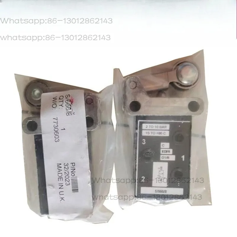 S/666/8 G1/8 Mechanical Hand Valve Pneumatic Manual Control Valve Industrial Automation Equipment Spare Valve