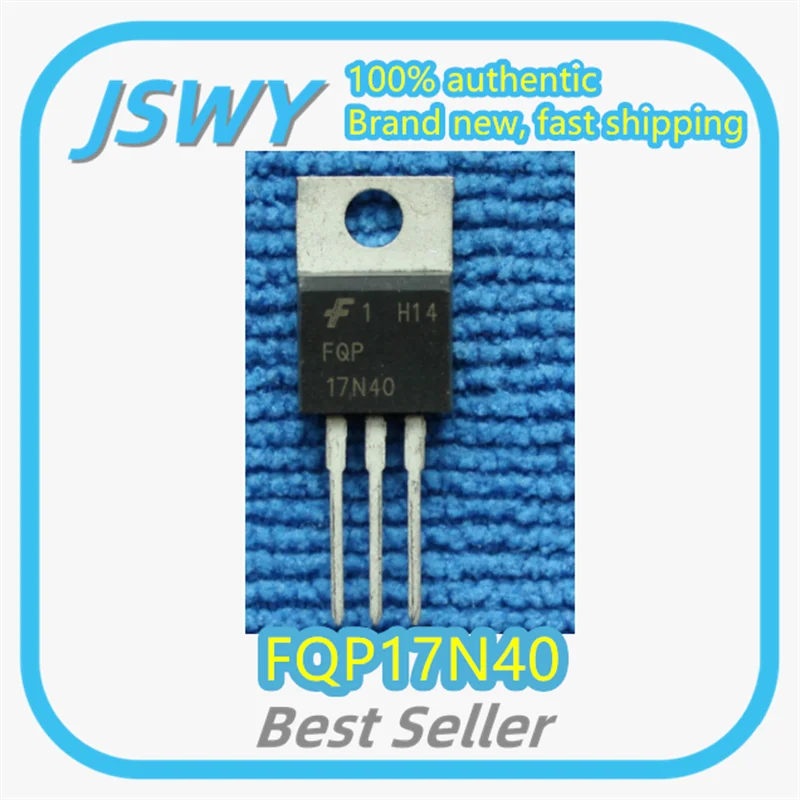

(10/50 pieces) FQP17N40 TO-220 MOSFET Genuine OEM Large inventory Electronics