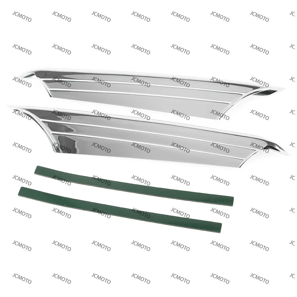 

ABS для Honda Gold Wing GL 1800 2012 2013-2016 2017 GoldWing GL1800 мотоциклетный хромированный боковой вентиляционный обтекатель, плавники, акценты, отделка