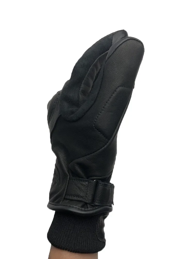 BERIK Guantes de invierno para motocicleta para hombres y mujeres, guantes cálidos y fríos para pantalla táctil, equipo impermeable para las cuatro estaciones