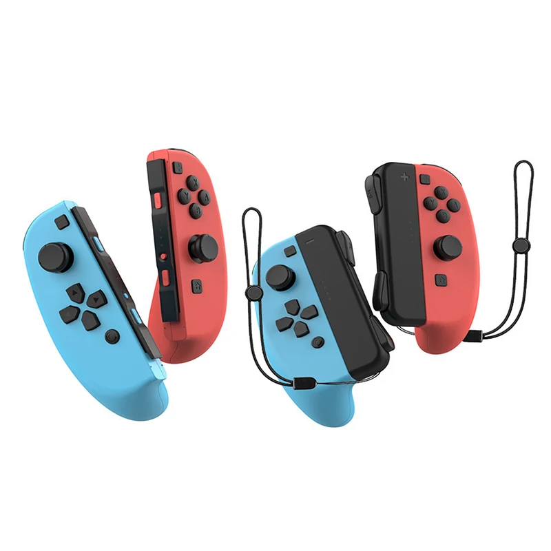 

Wireless Gamepad Game Controller Joypad For Switch OLED Quick Wake-Up Function Six Axis Double Motor Vibration LED Power Display