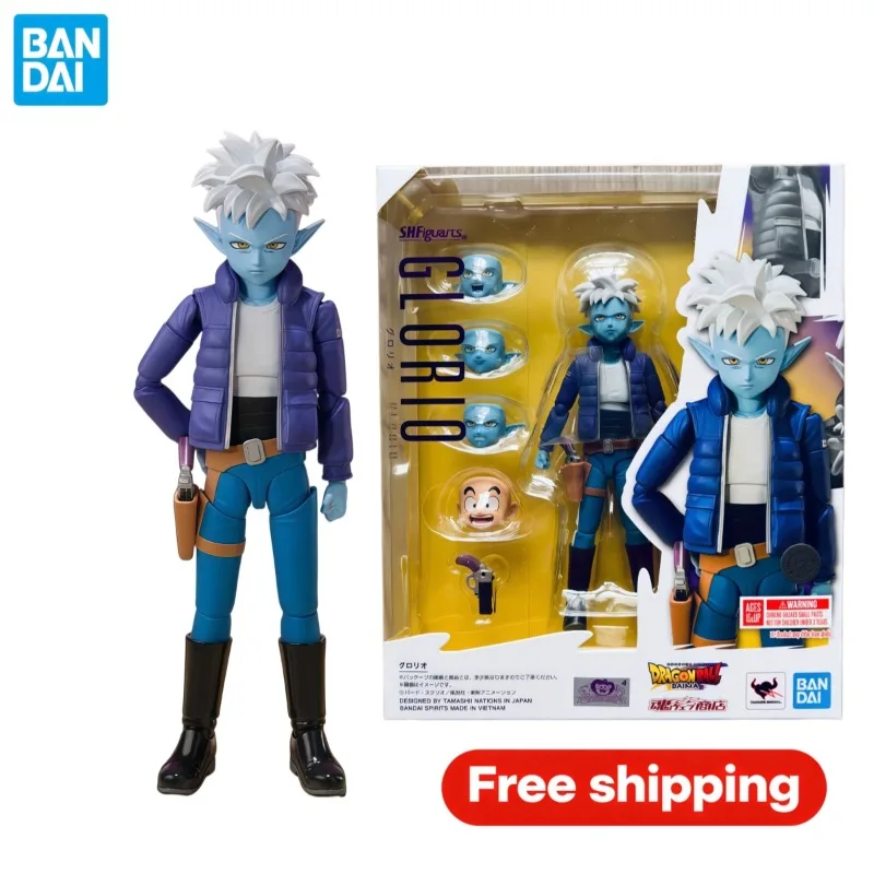 

Original Bandai S.H.Figuarts Dragon Ball Daima Glorio Articulated Anime Action Figure Collectible Desktop Gift With Original Box