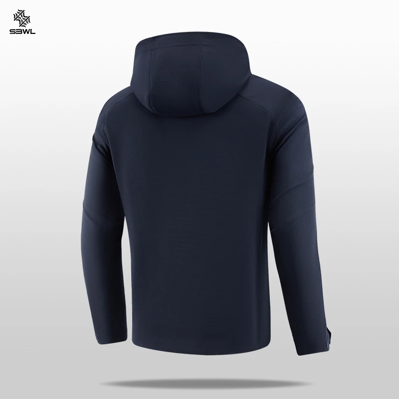 SBWL New 2026 Autumn/winter men\'s outdoor sports long sleeve base shirt ski running hiking mountaineering sports T-shirt Tops