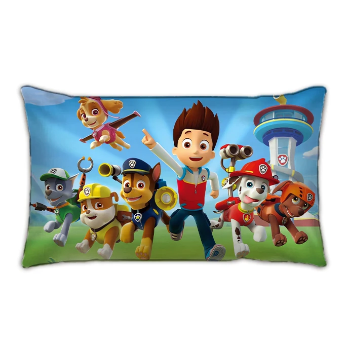 Paw Patrol Pillowcase Cartoon Anime Pillowsl Bedroom Living Room Pillow Case Car Cushion Home Decoration Fashion Accessories