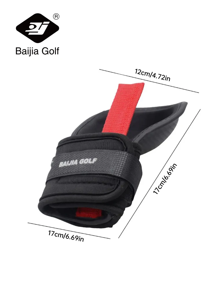 BaiJia Golf Chipping Wrist Angle Corrector Golf Swing Training Aid Hold Wrist Brace Band Trainer Corrector for All Golfers