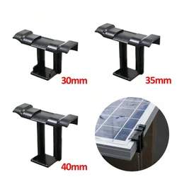 30/35/40mm Solar Panel Drainage Clips Solar Water Drain Diversion Clip Photovoltaic Mud Removal Clip For Cleaning Solar Panels