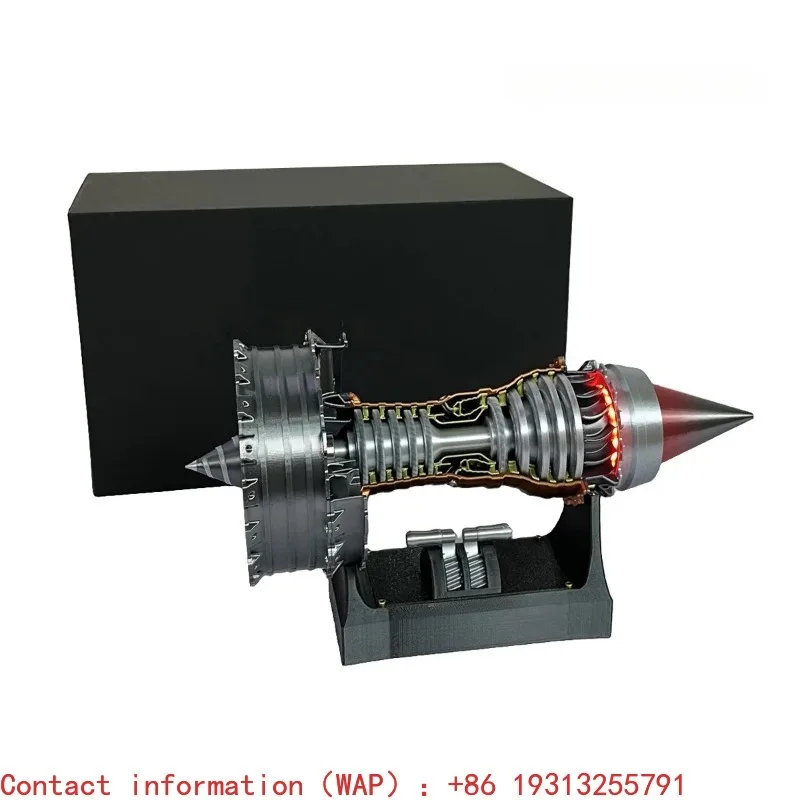 

turbofan engine Tr900 model jet creative tabletop ornament