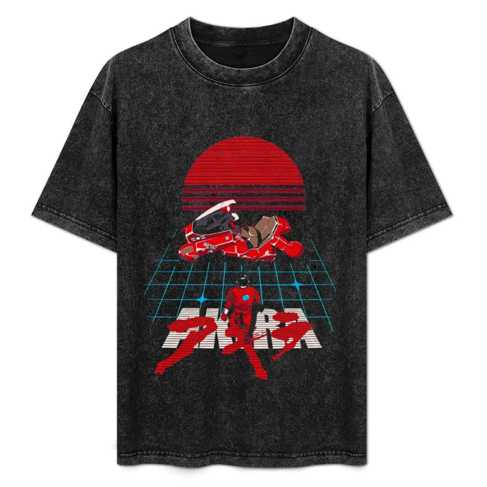Akira Motorbike T-Shirt Big and Tall Basic Tee Shirt