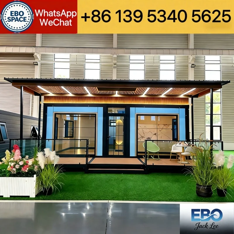 China Made Foldable House 20ft 30ft 40ft Capsule Tiny House Garden Studio Expandable Container