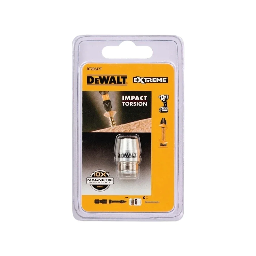 DEWALT DT70547T-QZ EXTREME Magnetic Screwlock Sleeve For Impact Torsion Bits Power Tool Accessories Driver Bits Holders DT70547T