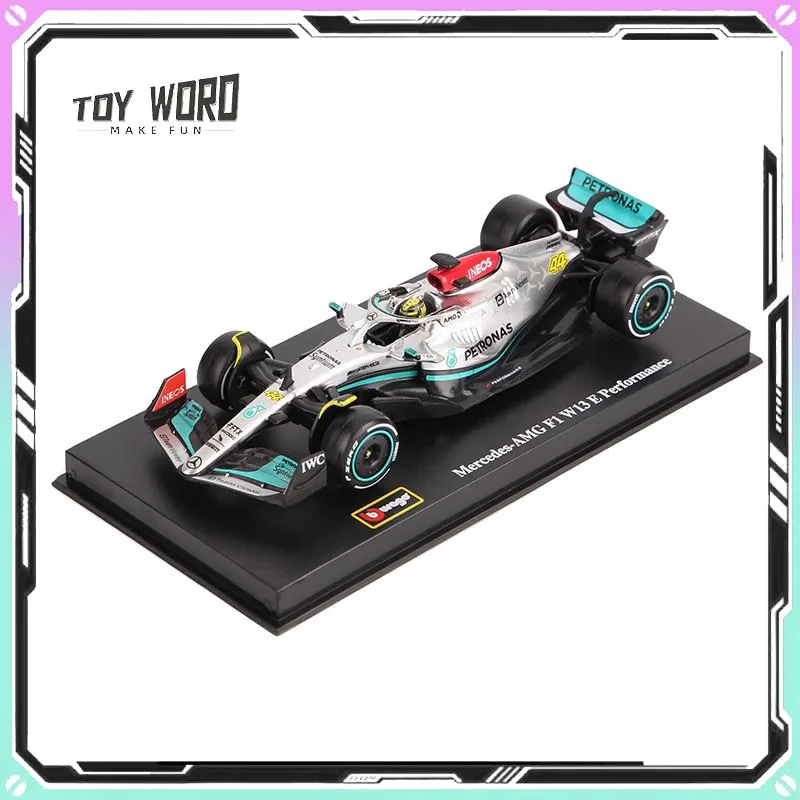 bburago-メルセデスレッドブルレーシングカーモデル-1-43-f1-w13-合金車の部屋の装飾ディスプレイカスタムモデルコレクションおもちゃ誕生日ギフト