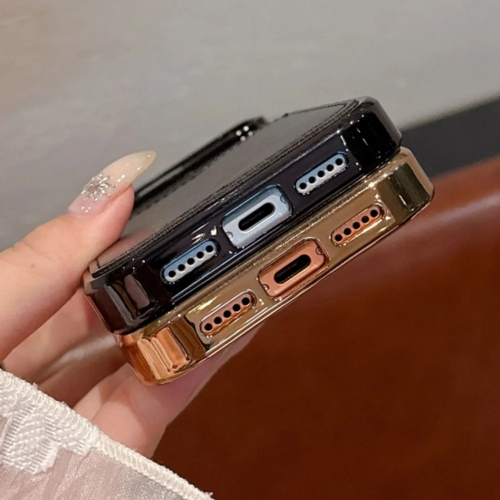 Business PU Leather Card Bag Phone Case for iPhone 18 17 ProMax 16 15 Pro 18ProMax 17ProMax With Card insertion Shockproof Cover view 6