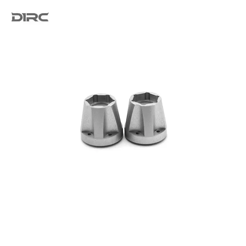 D1RC&KXRC 1.9/2.2-inch Alloy Wheels Hub Five-hole Adapter for 1/10 RC Crawler Car TRX4 Defender Bronco AXIAL SCX10 RC4WD Parts