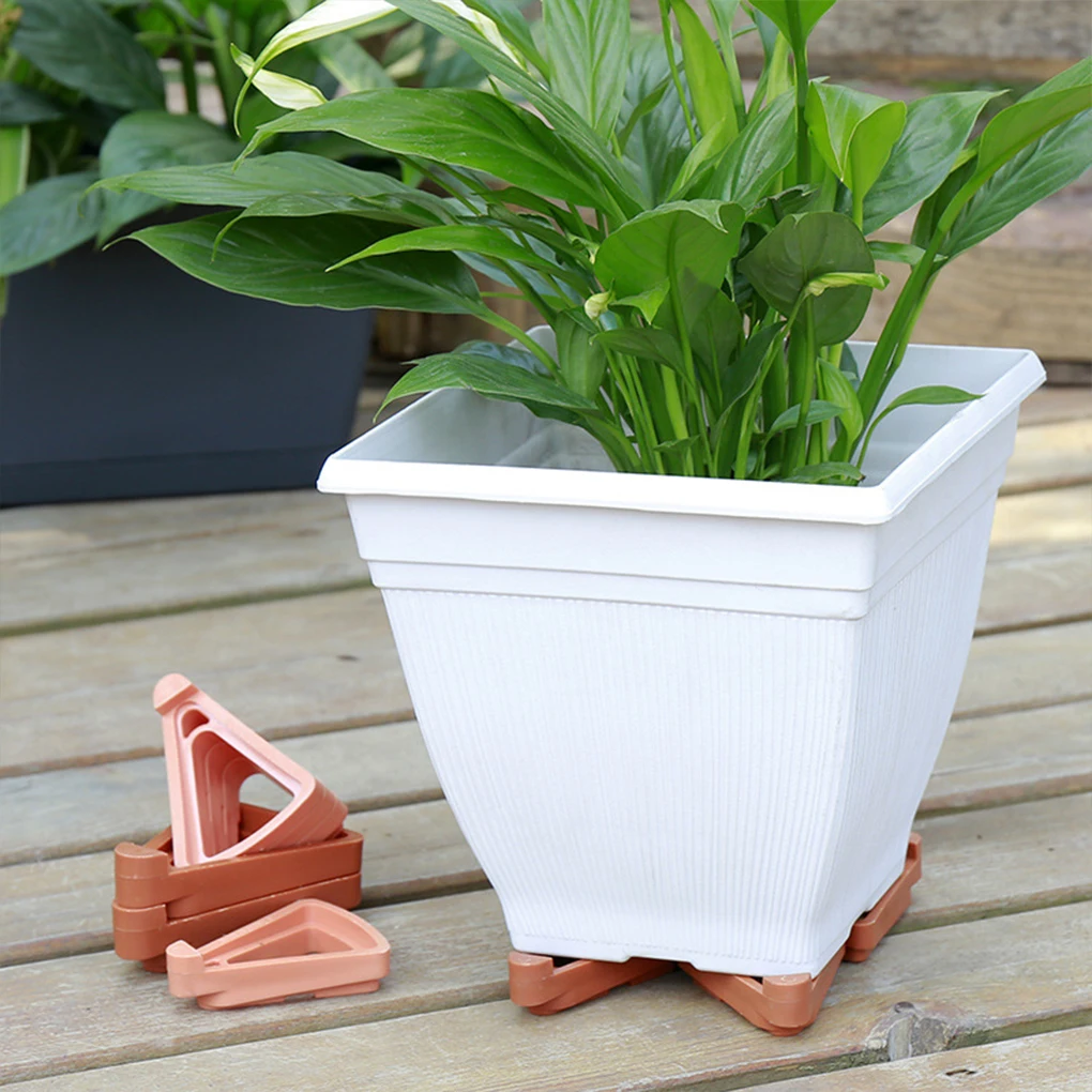 12 Pieces Plant Pot Foot Portable Household Farm Balcony Vase Lifter